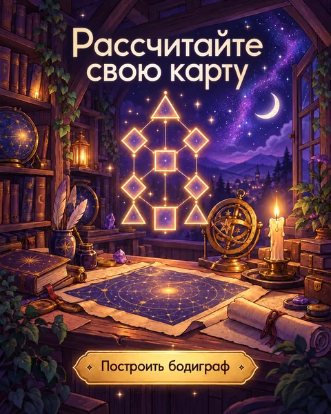 Рассчитайте свою карту дизайна человека