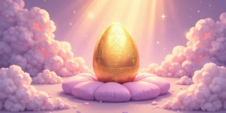 Яйцо золотое