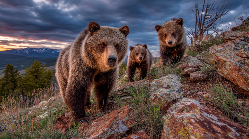 Медведь во сне