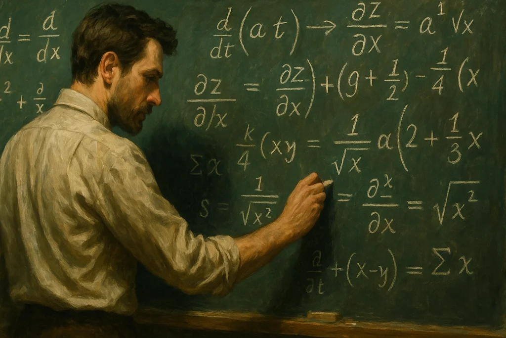 сон формула на доске