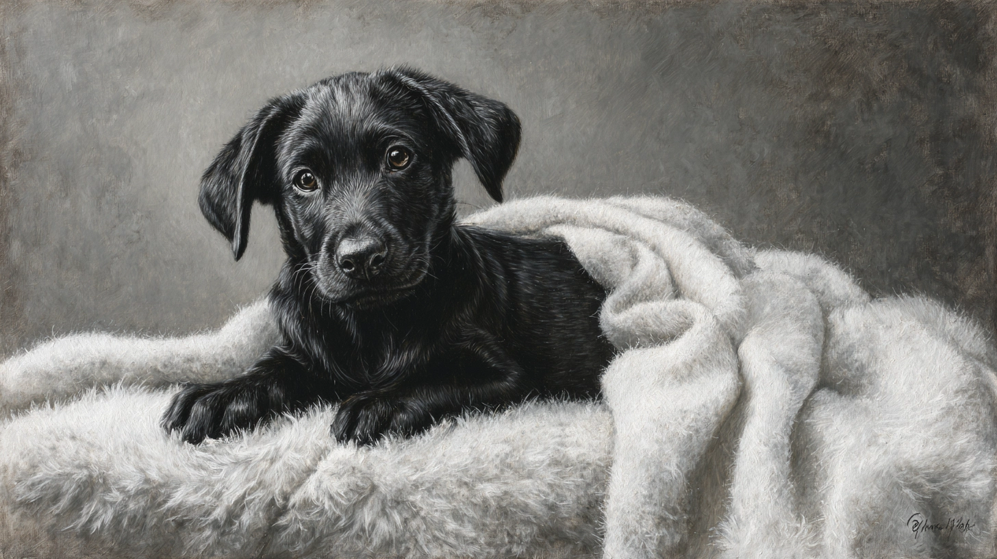 к чему снится большая черная собака